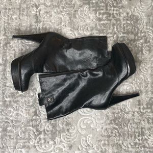 Calvin Klein Genuine Leather Boots Women’s Heels